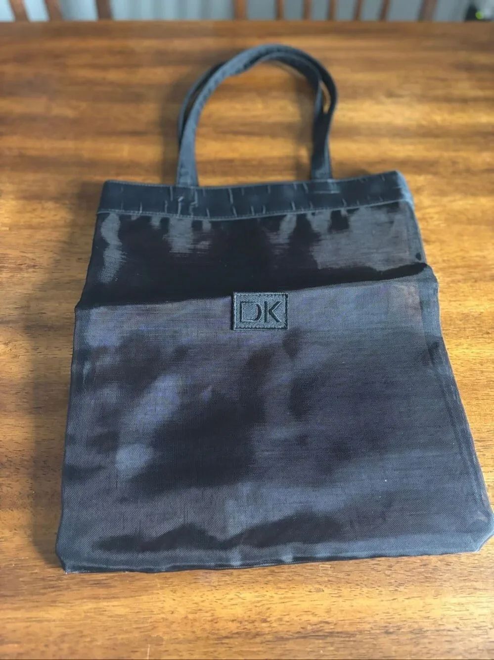 DonnaโKaren mesh tote bag